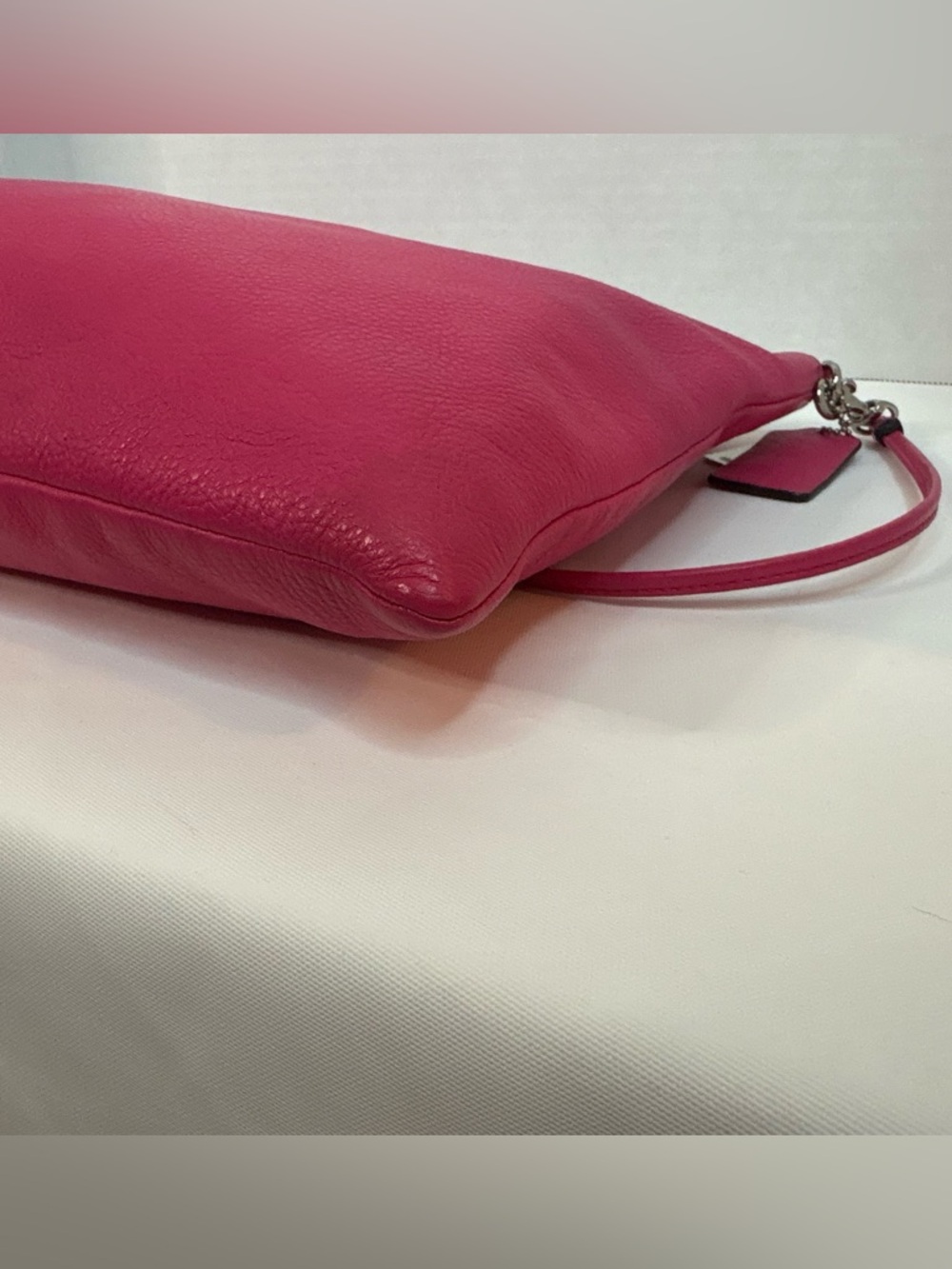 Coach Bleecker Hot Pink Daily Shoulder Bag (Style No. 29461). Like New - Picture 3 of 16